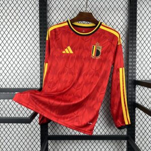 BELGIUM - 2026 - World Cup - Home - Long Sleeve (Fan Version)